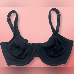 Cabernet 36D Black Stretchy Comfy Bra